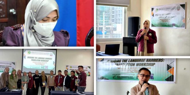 Bridging the Language Barries Translation Workshop ng Translation & Interpretation Division (BTA-BARMM), Matagumpay