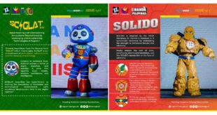 Meet the mascots, SOLIDO and SCIGLAT!