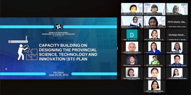 DOST capacitates provincial offices in designing Science and Technology Plans for sustainable development