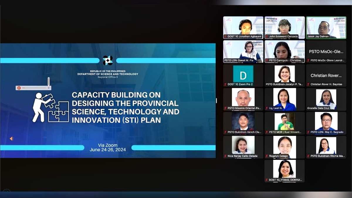 DOST capacitates provincial offices in designing Science and Technology Plans for sustainable development