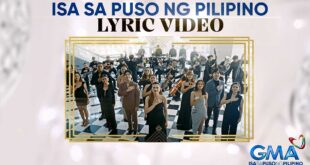 Isa Sa Puso ng Pilipino lyric video available online 