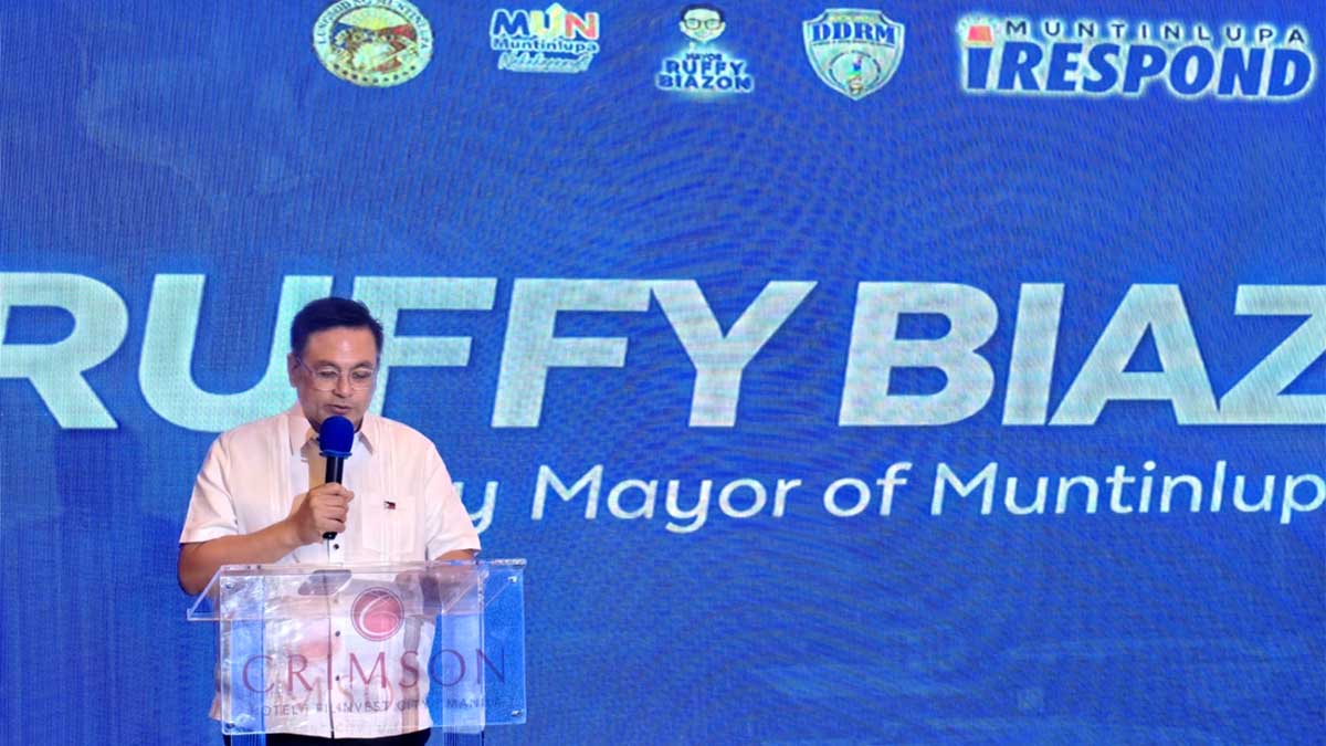 Ruffy Biazon iRespond Muntinlupa