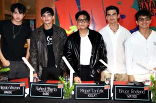 Miguel Tanfelix Kokoy De Santos Raheel Bhyria ruce Roeland Antonio Vinzon