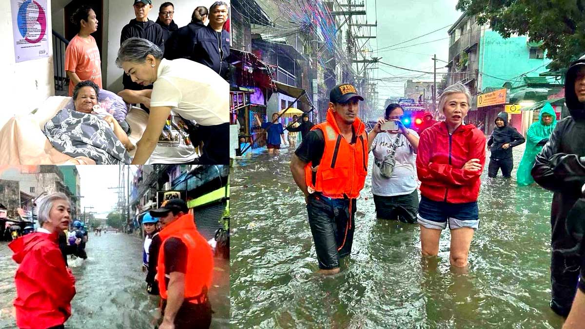 Honey Lacuna Pangan Manila baha ulan carina