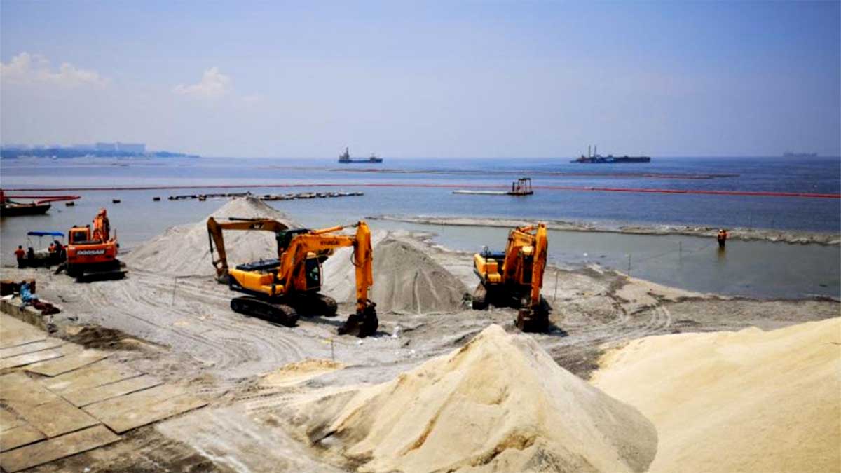 Dolomite Beach Manila Bay Reclamation
