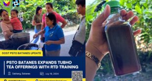 DOST 2 PSTO Batanes Expands Tubho Tea Offerings with RTD Training