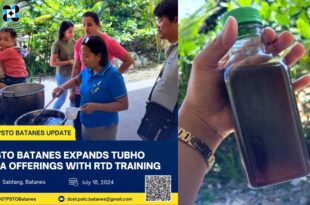 DOST 2 PSTO Batanes Expands Tubho Tea Offerings with RTD Training