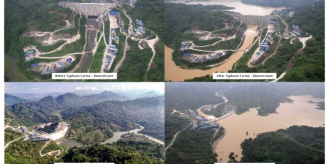 Water supply dam pumigil sa mas malaking baha dulot ng Habagat, at bagyong Carina