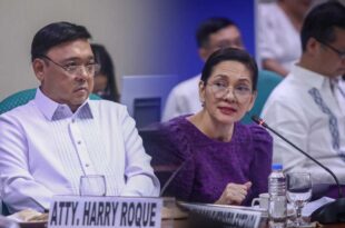 Harry Roque Risa Hontiveros