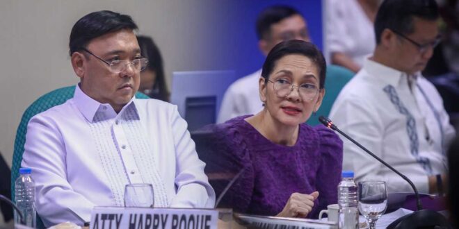 Harry Roque Risa Hontiveros