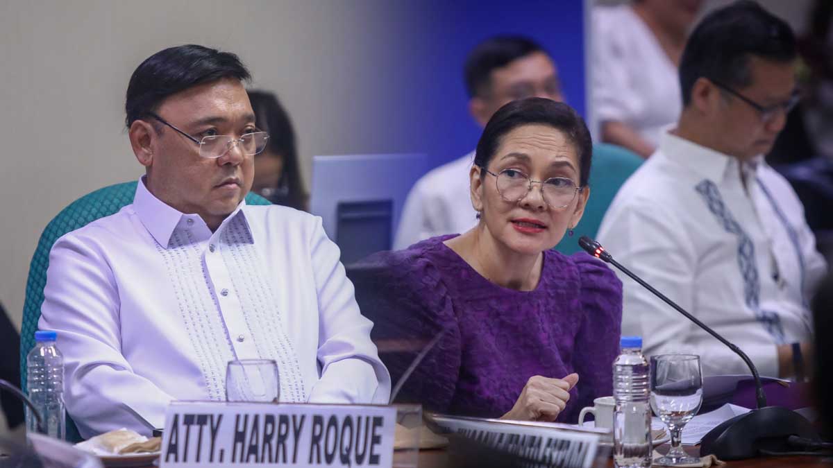 Harry Roque Risa Hontiveros