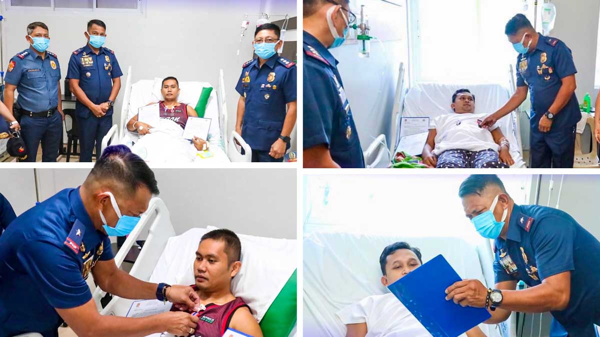 Dalawang pulis-Bicol pinarangalan ni General Dizon dahil sa dedikasyon at katapangan sa serbisyo!