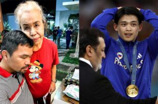 Dionisia Pacquiao Carlos Yulo Manny Pacquiao