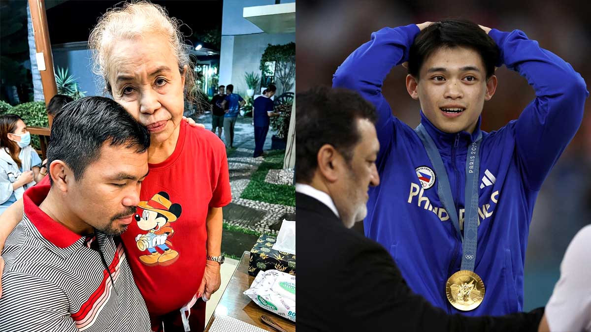 Dionisia Pacquiao Carlos Yulo Manny Pacquiao