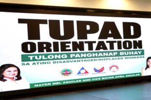 Las Piñas PESO nagsagawa ng TUPAD orientation para sa mga mangagawa