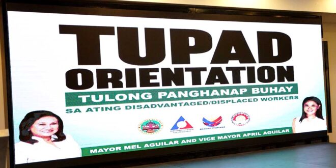 Las Piñas PESO nagsagawa ng TUPAD orientation para sa mga mangagawa