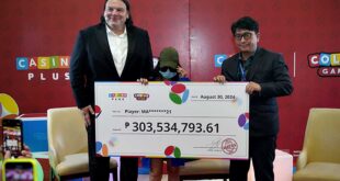 P303.5-milyon iniuwi ng manlalarong bebot sa color game sa casino