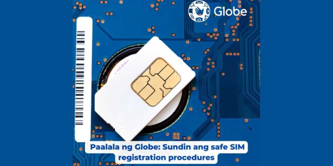 Safe SIM registration Globe