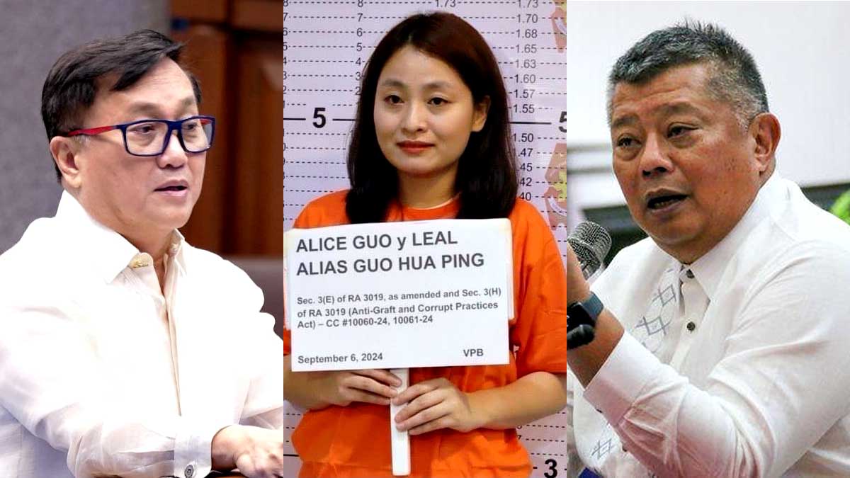 Alice Guo Francis Tolentino Crispin Remulla