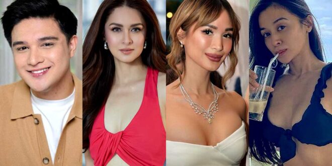 Hiro Magalona Marian Rivera Heart Evangelista Kris Bernal