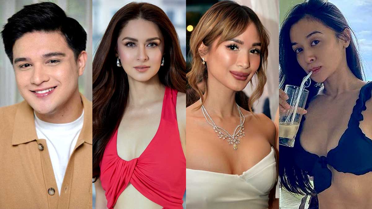 Hiro Magalona Marian Rivera Heart Evangelista Kris Bernal