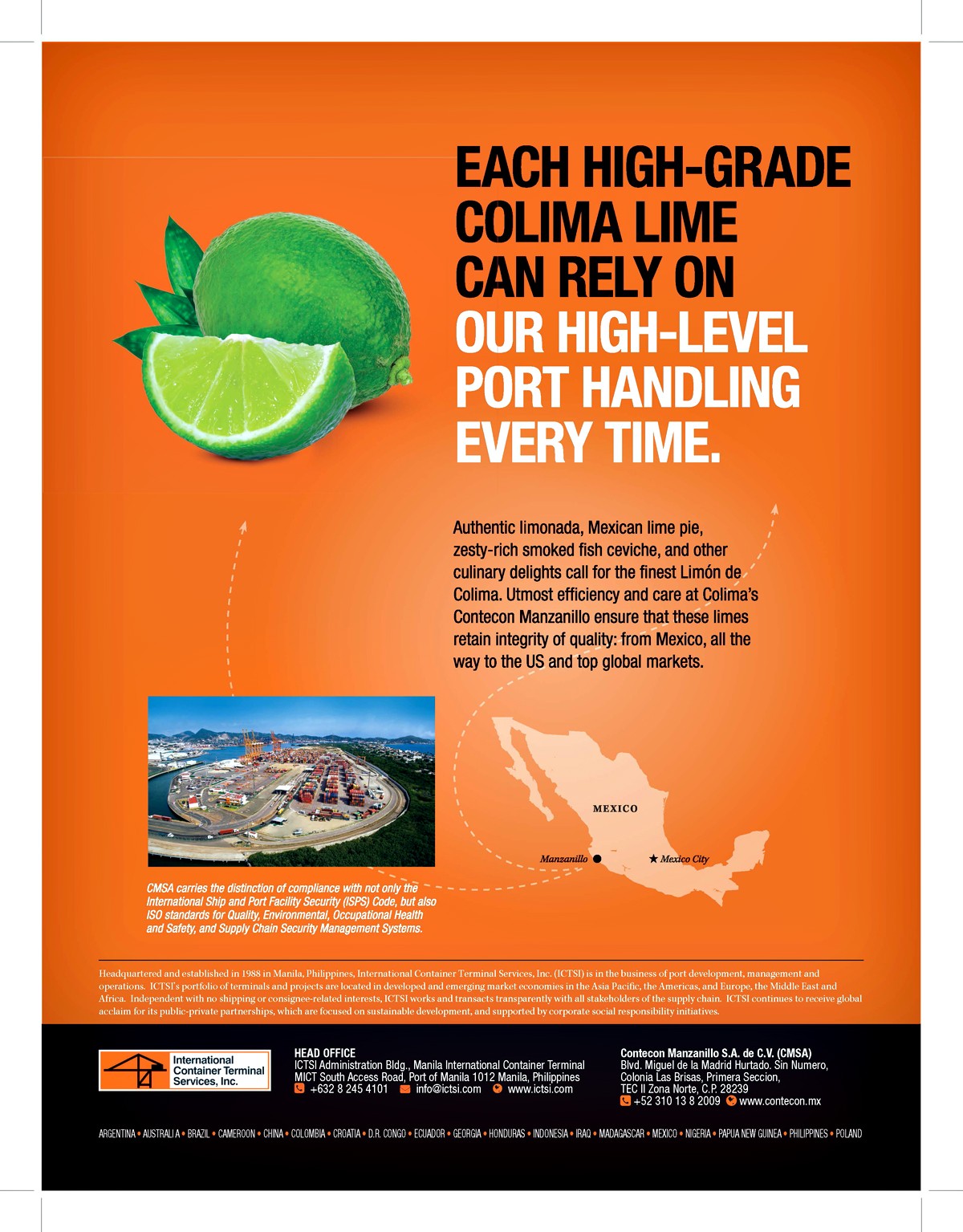 ICTSI Mexico image Ad