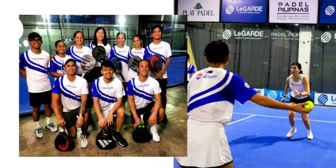 Pambansang Koponan na Padel Pilipinas handa na para sa Asia Pacific Padel Cup