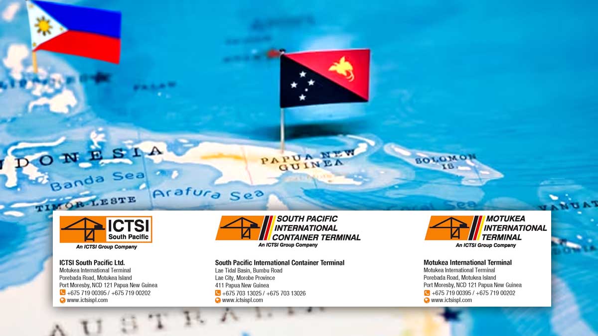 ICTSI Papua New Guinea PNG Philippines