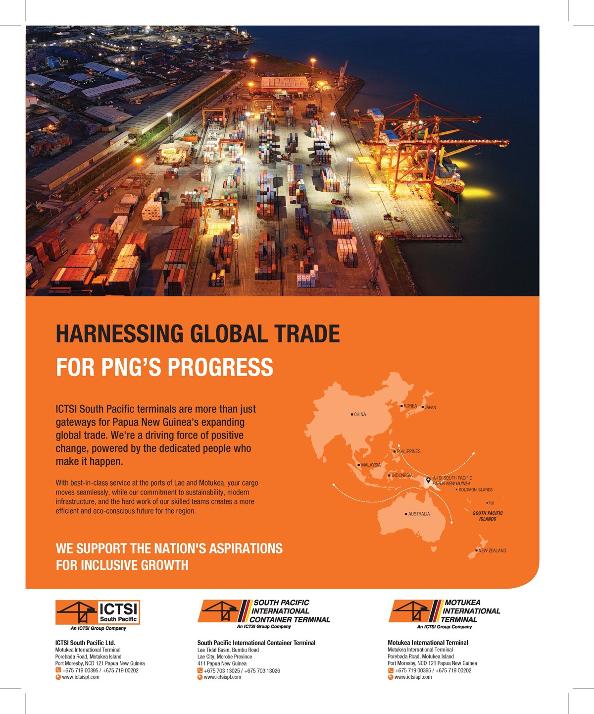 ICTSI Papua New Guinea PNG