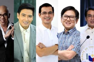 Boy Abunda Alfred Vargas Isko Moreno Herbert Bautista Bong Revilla Jr