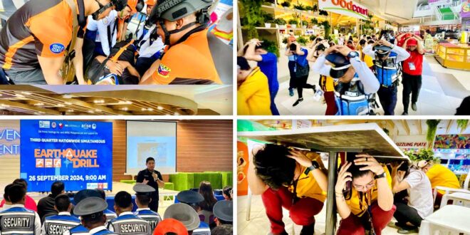 Q3 nationwide earthquake drill simulation at SM Bulacan malls