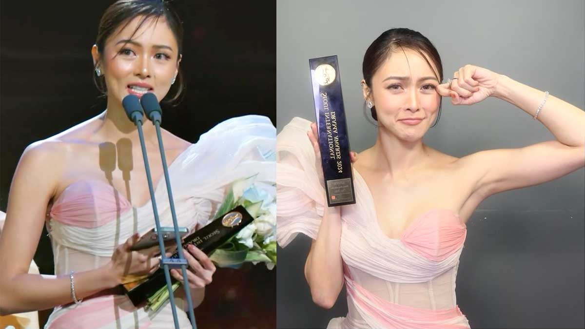Kim Chiu naiyak Seoul International Drama Awards