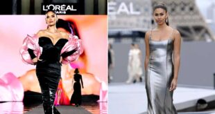 Pia at Leyna parehong unang rumampa sa L-Oreal sa Paris