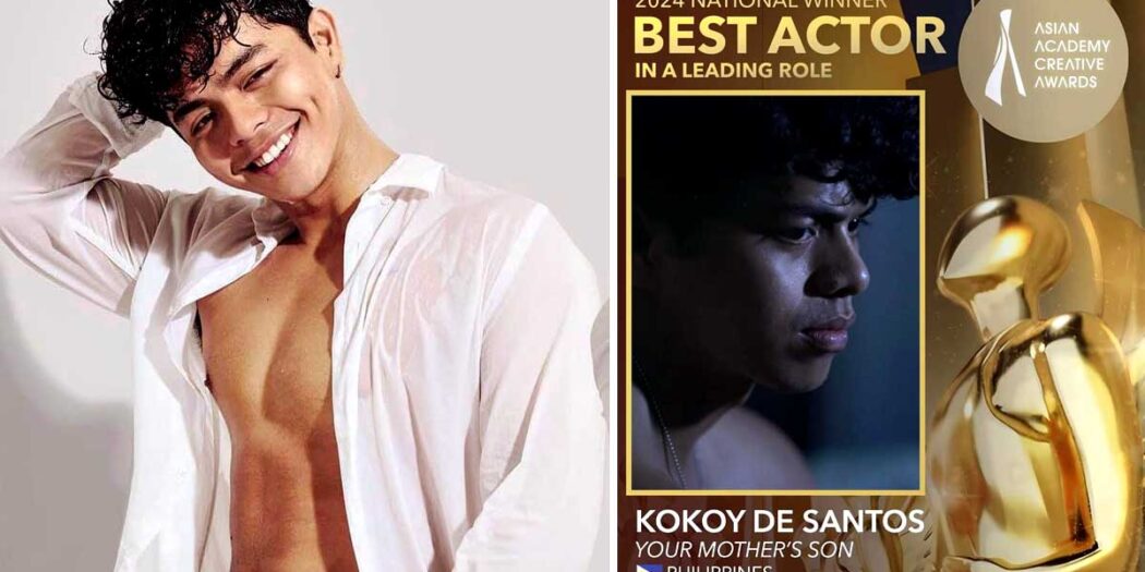 Kokoy Best Actor sa 2024 Asian Academy Creative Awards HATAW! D'yaryo