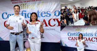 Bilang mayor at vice mayor  <br> Sen. Nancy Binay, Monsour del Rosario tandem sa Makati