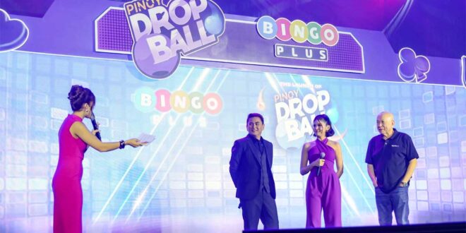 Maine Mendoza BingoPlus Pinoy Drop Ball