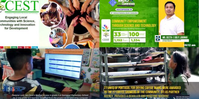 DOST 1 Builds Stronger Communities with CEST Program