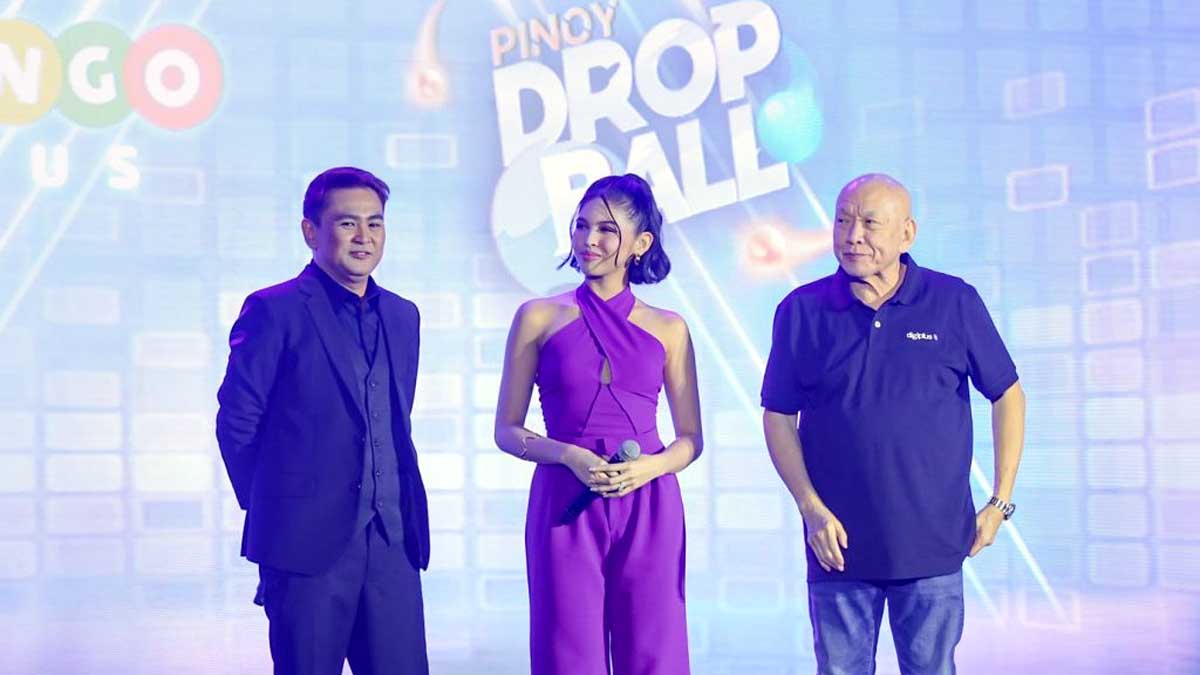 Maine Mendoza BingoPlus Pinoy Drop Ball