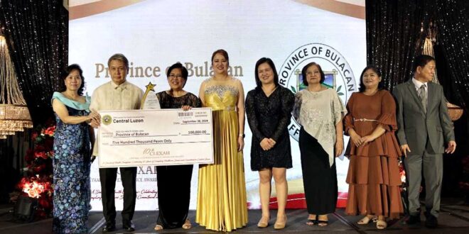 Bulacan pinarangalan sa 10th Central Luzon Excellence Awards for Health