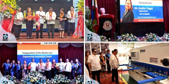 CALABARZON’s first Metals and Engineering Innovation Center inaugurated at BatStateU Malvar