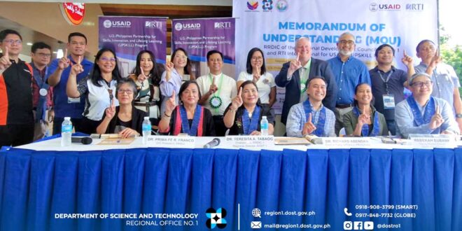 USAID and RRDIC-I Unite to Propel Innovative Progress in Ilocos Region