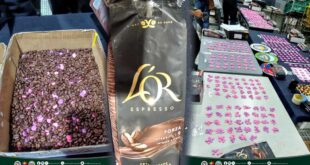 Inihalo sa coffee beans <br> P8.3-M ‘ECSTASY’ NASABAT NG BoC