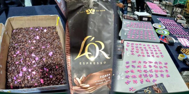 P8.3-M ECSTASY coffee beans BoC Customs