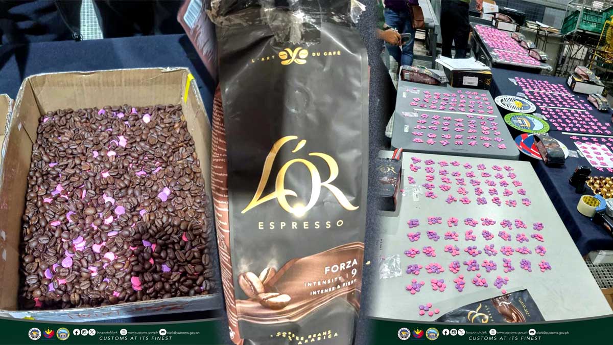 P8.3-M ECSTASY coffee beans BoC Customs