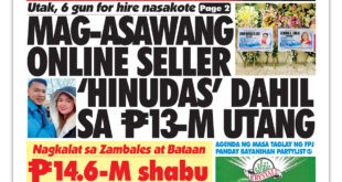 Utak, 6 gun for hire nasakote  <br> MAG-ASAWANG ONLINE SELLER ‘HINUDAS’ DAHIL SA P13-M UTANG