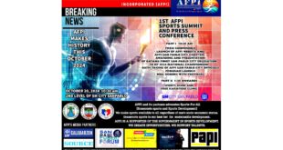 1ST AFPI Sports Summit and Press Conference