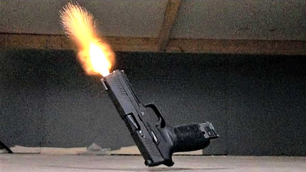 Gun Dropped Fired