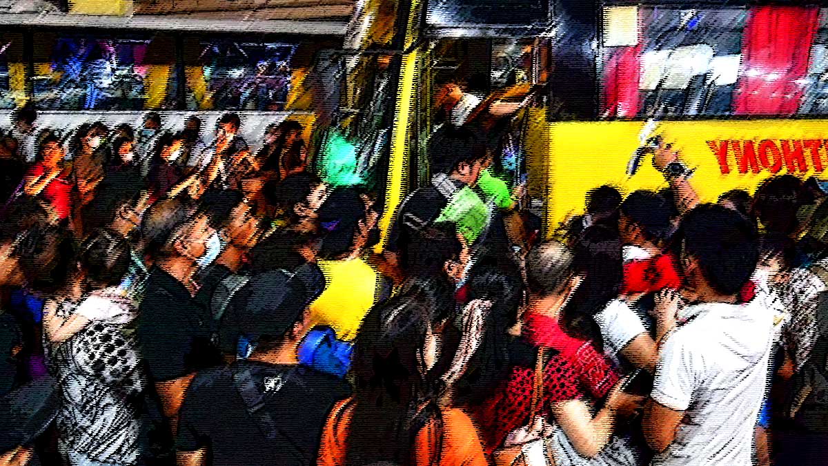 Bus Terminal Passengers