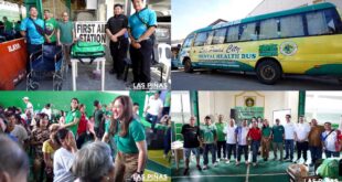 VM April Aguilar, Alelee Aguilar nanguna sa health and wellness caravan sa Ilaya, Las Piñas City