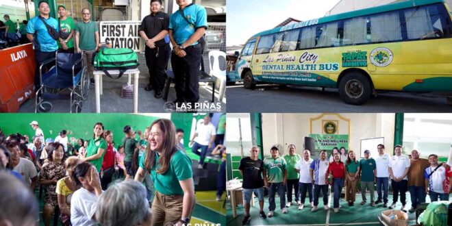 VM April Aguilar, Alelee Aguilar nanguna sa health and wellness caravan sa Ilaya, Las Piñas City